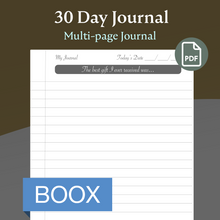 Load image into Gallery viewer, 30 Days of Journal Prompts