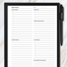 Load image into Gallery viewer, Daily Focus Journal