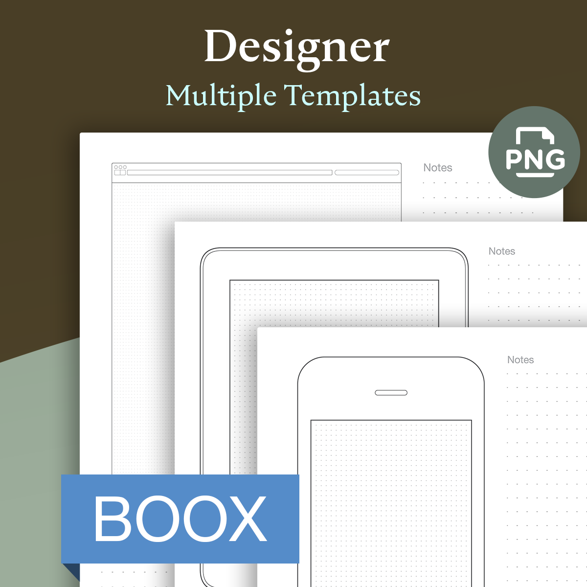 Onyx BOOX Designer Template Bundle eInkTemplates