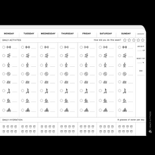 Load image into Gallery viewer, Weekly Fitness Log
