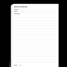Load image into Gallery viewer, Meeting Minutes