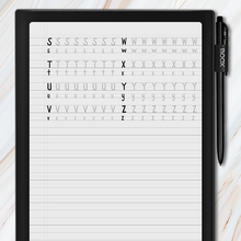 Load image into Gallery viewer, Onyx BOOX - Traceable Print Handwriting Guide