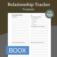 Load image into Gallery viewer, Relationship Tracker