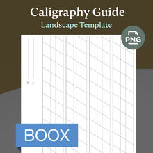 Load image into Gallery viewer, Landscape Calligraphy Guide