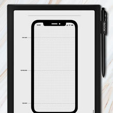 Load image into Gallery viewer, Onyx BOOX - iPhone Wireframe Template