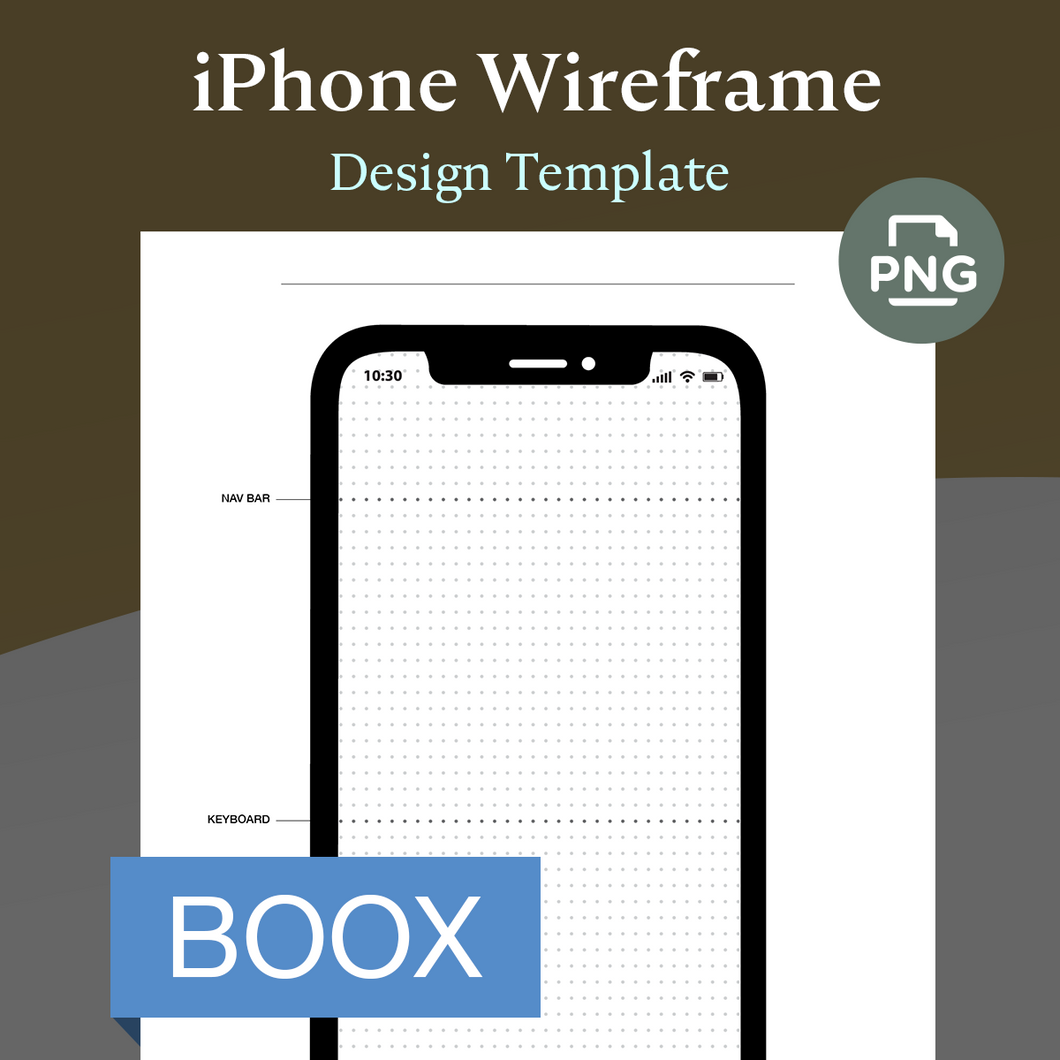 Onyx BOOX iPhone Wireframe Template eInkTemplates Onyx BOOX iPhone Wireframe Template eInkTemplates