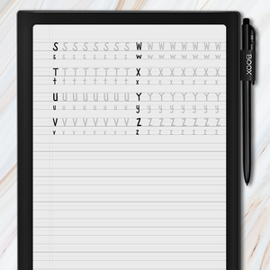 Onyx BOOX - Traceable Print Handwriting Guide