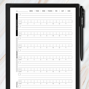 ONYX BOOX Timebox Daily eInkTemplates ONYX BOOX Timebox Daily eInkTemplates